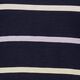 Jerseyshirt mit horizontalen Streifen